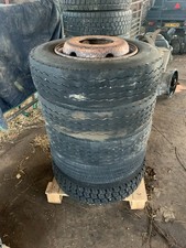 Stack of 5x wheels & tyres 215