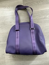 Lacoste Classic Purple Handbag - Very Good Condition