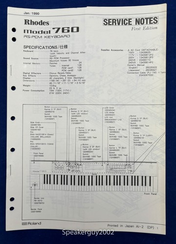 Original roland rhodes - original,