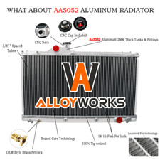 3 ROW Radiator Aluminum For