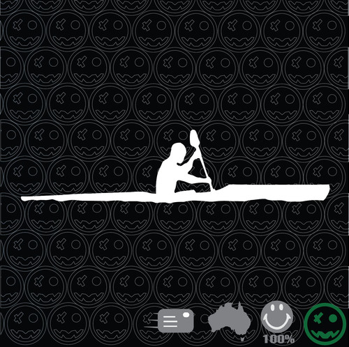 Surfski sticker decal - surfski,