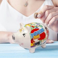 Ceramic pig piggy - pig, bank