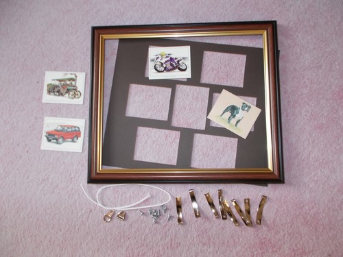 Cigarette card mounting - cigarette, &
