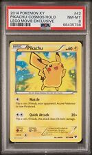 PSA 8 Pikachu Cosmos Holo - Pokémon XY Lego Movie Exclusive Promo Card - 2014