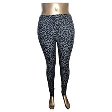 Women Ladies Printed Leggings Full Length Stretchy Trouser Casual Pants Jeggings