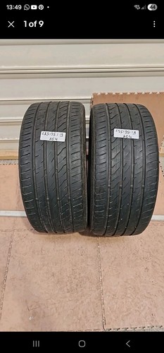 Part worn 235 r19 pair - worn, 235/35/r19