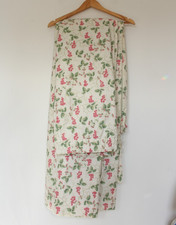 Laura Ashley 1993 Vineyard fabric curtains thermal lined cotton handmade country