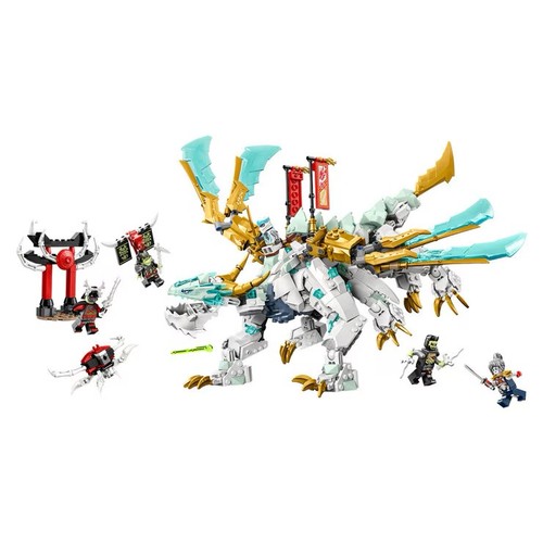 Lego ninjago zanes ice dragon - ice,
