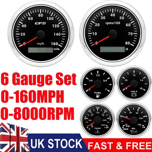 Gauge set 85mm gps - gauge,