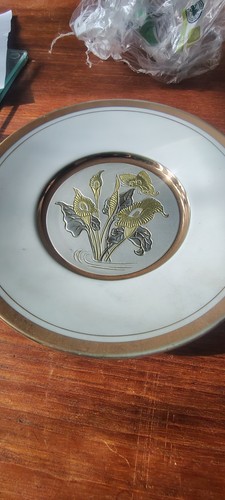 Art chokin plate japan gold - chokin,