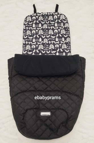 Cosatto footmuff black - footmuff,