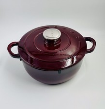 Smeg 24cm Enamel Cast Iron Pot