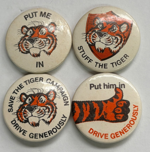 Lot vintage set esso - lot, tiger