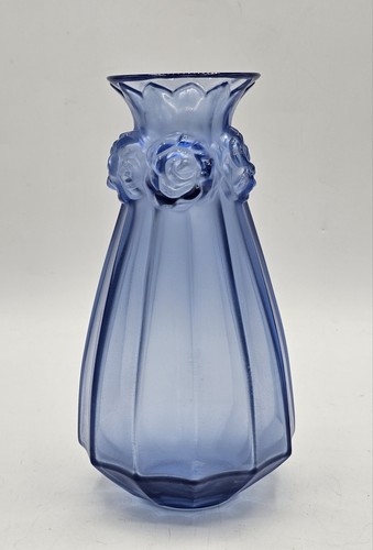 Lalique blue oeillets - lalique, "oeillets"