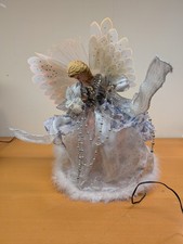 Christmas angel tree topper - christmas,
