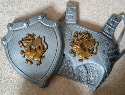 Kids costume dress armour - costume, up