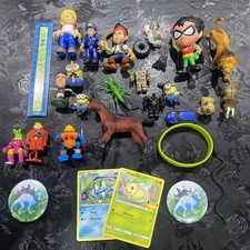 Toy Bundle Random Allsorts Girls Boys  Cake Toppers Figures McDonald’s Pokémon