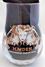BEER GLASS ~SIREN CRAFT BREW CO. ~ MAIDEN ~ 1/3 LINE ~ CRAFT BEER