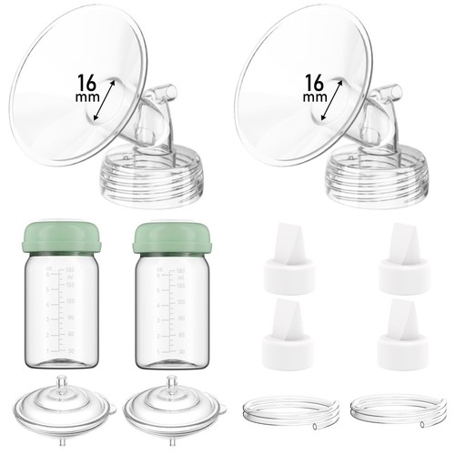 Complete breast pump parts - breast, set