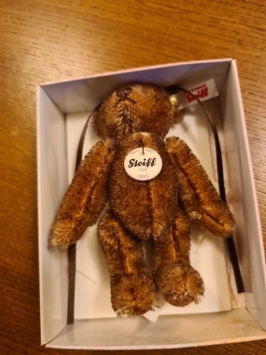 Miniature steiff club teddy - steiff,