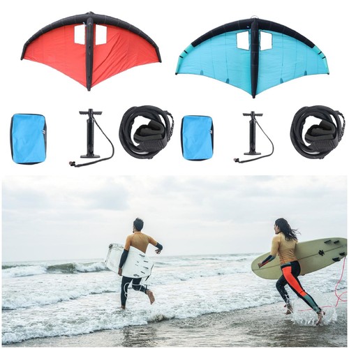 Inflatable surfing wing with - inflatable,