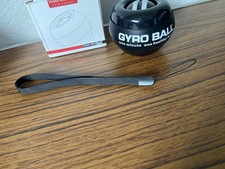 Power Wrist Ball Black Fitness Gyro Ball Forearm Exerciser Strength Trainer New