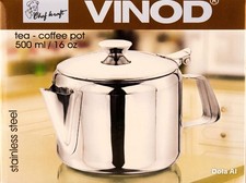 VINOD Stainless Steel Teapot