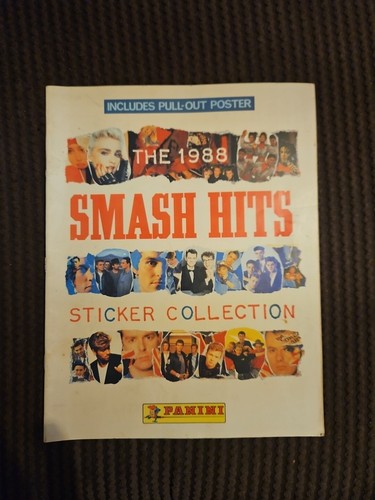 Smash hits sticker book - sticker,