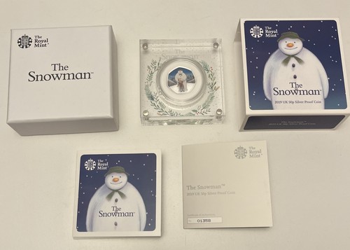 2019 royal mint snowman silver
