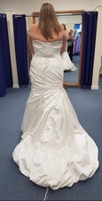 Ivory Fishtail Wedding Dress