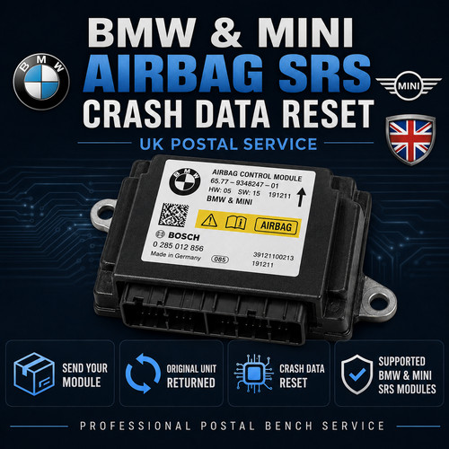 Bmw mini airbag - &, crash