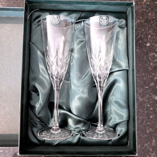 Thomas webb champagne flutes - thomas,