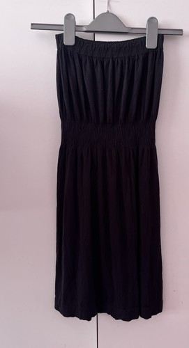 Black strapless dress size - dress,