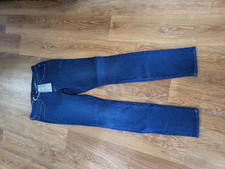 G-Star 3301 Ladies Contour Skinny Jeans W30 L34 in DK Aged Blue