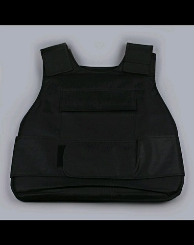 Anti stab proof vest black - stab,