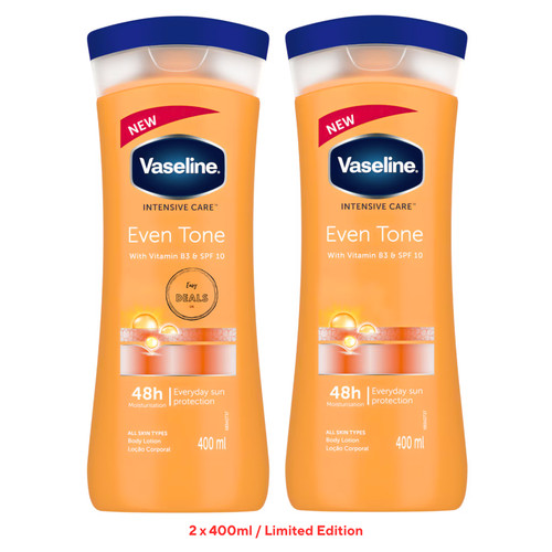 400ml vaseline intensive - 2x,