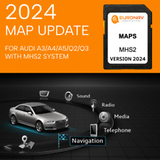 2024 Navigation Sat Nav Map Update SD Card for Audi A3/A4/A5/Q2/Q3 - MHS2 System