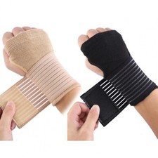 2x Elasticated Wrist Palm Hand