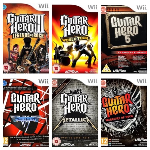 Wii guitar hero same - hero, day