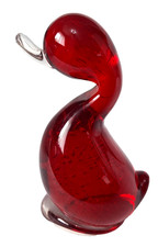 Vintage Whitefriars Ruby Red