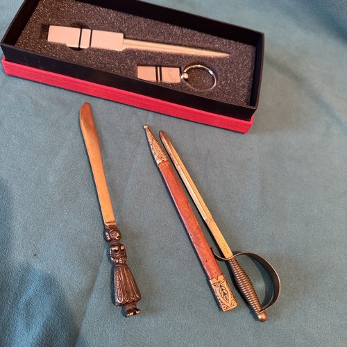 Vintage brass letter opener - vintage,