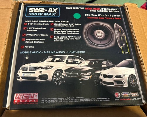 Earthquake sound sws 300 - sound, 8'