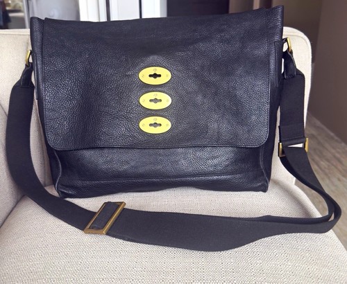 Mulberry black pebbled leather - pebbled,