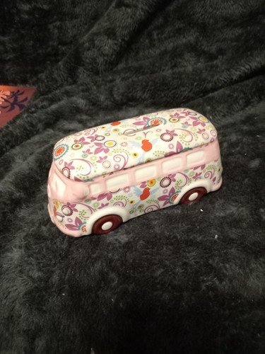 Retro ceramic camper van - vw,