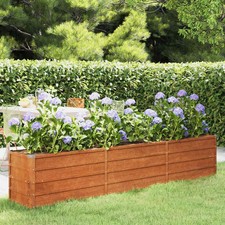 Large Raised Garden Bed Corten