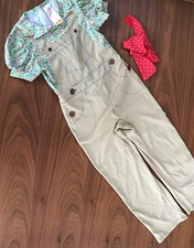 Rubies  Land Girl Costume Girls Fancy Dress Size L 7-8 Years