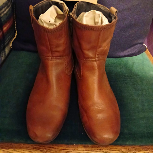 Footglove brown leather - m&s,