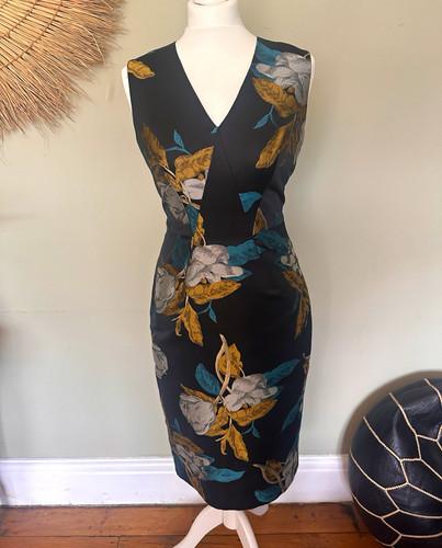Hobbs leah dress black - hobbs, uk