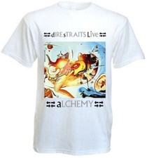Alchemy Dire Straits Shirt Short Sleeve White Unisex S-234XL E1458