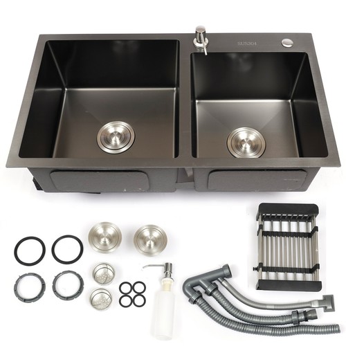 Stainless steel kitchen - kitchen, sink